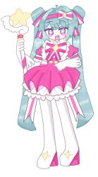 hatsune miku from retry now (vocaloid)