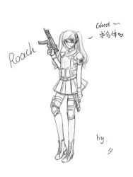 roach (modern warfare 2) from call of duty by liuyuart
