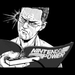 angry video game nerd fan art