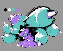 mareanie from pokemon by tamarinfrog