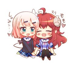chiyoda momo from machikado mazoku by sai koro