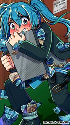 hatsune miku from vocaloid