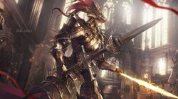 dragon slayer ornstein from dark souls