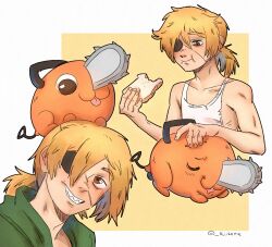 denji (chainsaw man) from chainsaw man