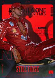 lewis hamilton from formula one