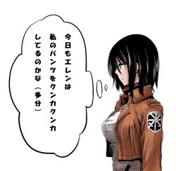 mikasa ackerman from comiket 84 by kiyosumi hurricane