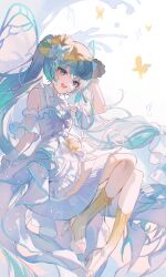 hatsune miku from magical mirai (vocaloid)