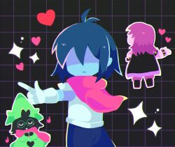 kris (dark world) (deltarune) from deltarune