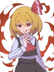 rumia from touhou by tetra shigure