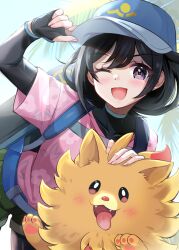 female protagonist (pokemon ww) from pokemon by izumi akane