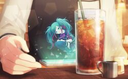 hatsune miku from project sekai by colorful palette