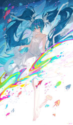 hatsune miku from vocaloid