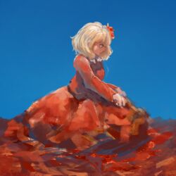 aki shizuha from touhou by nanaironokabi