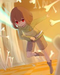 chara (undertale) from undertale by tetra shigure