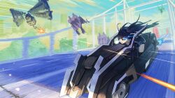 black rock shooter (character) from black rock shooter