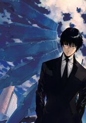 moritsugu reiji from kurogane no linebarrel by shimoguchi tomohiro