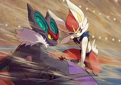 cinderace from pokemon by peron (niki2ki884)