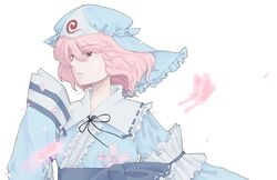 saigyouji yuyuko from touhou