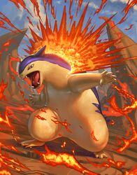 typhlosion from pokemon