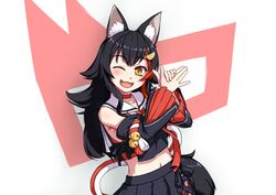 ookami mio from hololive by kagelantern