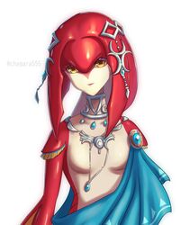 mipha from the legend of zelda by chagara