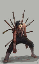 momochi zabuza from naruto by gd choco