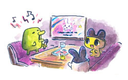 mametchi from tamagotchi