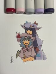 patchouli knowledge from touhou by shiratama (hockey)