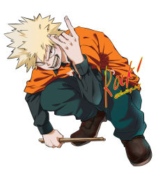bakugou katsuki from boku no hero academia