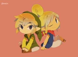link from the legend of zelda by tokuura
