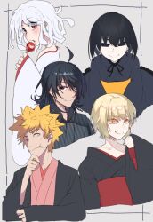 araragi koyomi from monogatari (series) by thomas (aoakumasan)