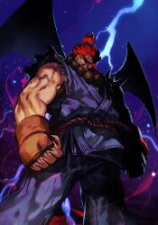 gouki from capcom by hankuri