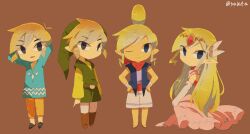 link from the legend of zelda by tokuura