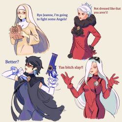 jeanne (bayonetta) from bayonetta