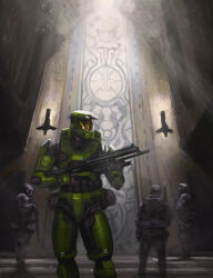 master chief fan art