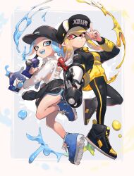 inkling from splatoon (series) by jinkoika