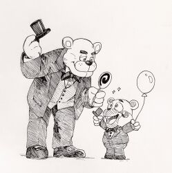 freddy fazbear from five nights at freddy's by conabemin