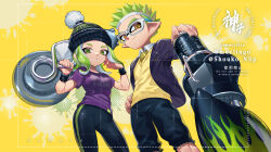 inkling from splatoon (series) by jinkoika