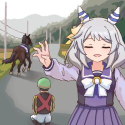 hishi miracle (umamusume) from real life