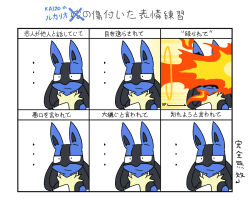 lucario from pokemon