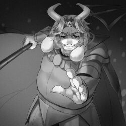 asgore dreemurr from undertale by kinobou