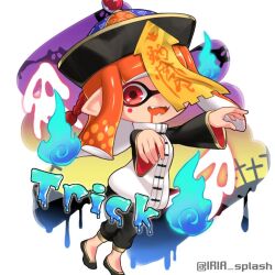 inkling from splatoon (series) by iria (yumeirokingyo)