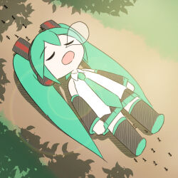 hatsune miku from vocaloid