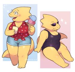 alphys from undertale by mekyo