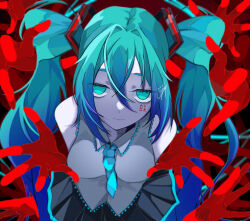 hatsune miku from vocaloid