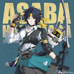 asaba harumasa from zenless zone zero by shidare (youh4016)