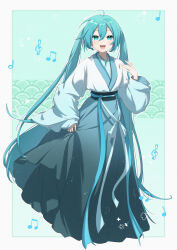 hatsune miku from vocaloid