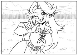 malon from the legend of zelda by matsu-sensei