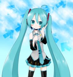 hatsune miku from vocaloid by niboshi