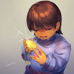 frisk (undertale) from undertale by kinobou